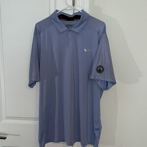 Nike Tour Performance Pointed Collar Lavender Bald Head Island Golf Polo shirt